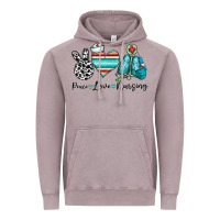 Vintage Zinc peace love nursing Vintage Hoodie - CowhideDigitalArt