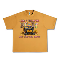 Peanut Butter i sew a piece of my heart into every quilt i make Urban Heavy Tee - AdoDesignShop
