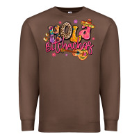 Chestnut hola bitchachos mexico cinco de mayo Premium Sweatshirt - LillyAllenDesigns