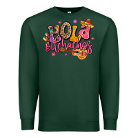 Sports Green hola bitchachos mexico cinco de mayo Premium Sweatshirt - LillyAllenDesigns