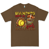 Cacao diamonds are a girls best friend softball Premium Tee - texasbilliewilder