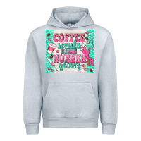 Heather Grey coffee scrubs and rubber gloves Urban Hoodie - TumblerDesignByShophia