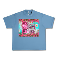 Pebble Blue Breast cancer  no one fıghts alone tumbler Urban Heavy Tee - Artiststas