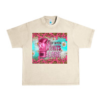 Breast Cancer  No One Fıghts Alone Tumbler Urban Heavy Tee | Teevron