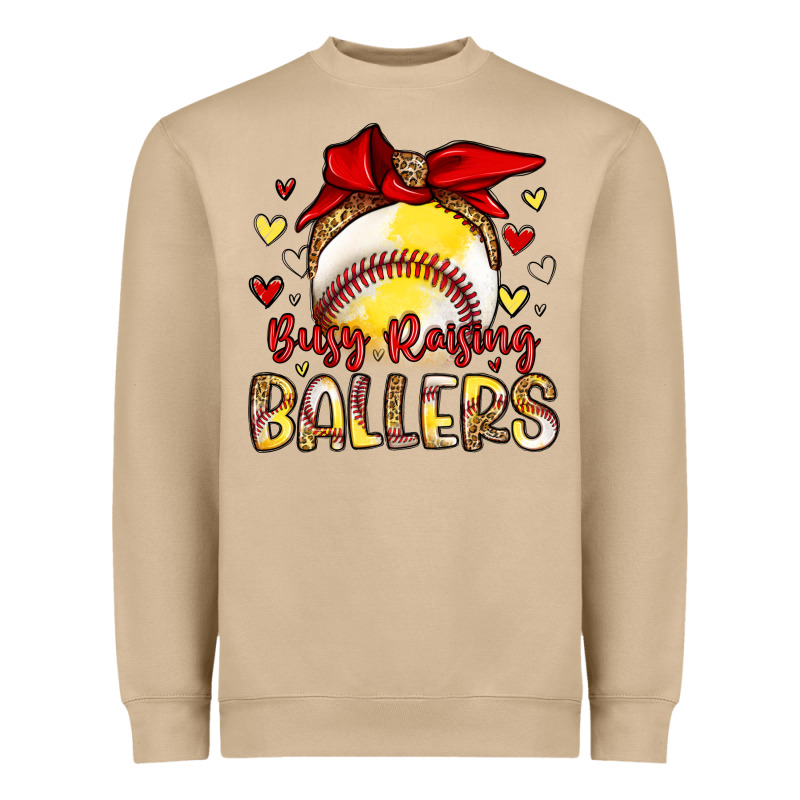 Busy Raising Ballers Heavyweight Sweatshirt by Artiststas | Teevron