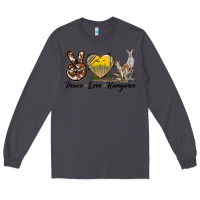 Smoke Peace Love Kangaroo Long Sleeve Tee - LillyAllenDesigns