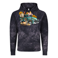 Western Farm Truck Coop Animals Farm Animals Vintage Hoodie | Teevron