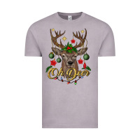 Oh Deer Christmas Vintage Tee | Teevron