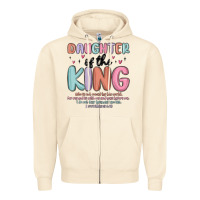 Sandshell daughter of the king Zipper Hoodie - MaliasSmallBusiness