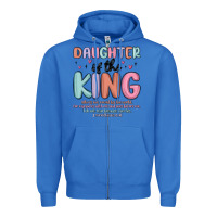 True Royal daughter of the king Zipper Hoodie - MaliasSmallBusiness