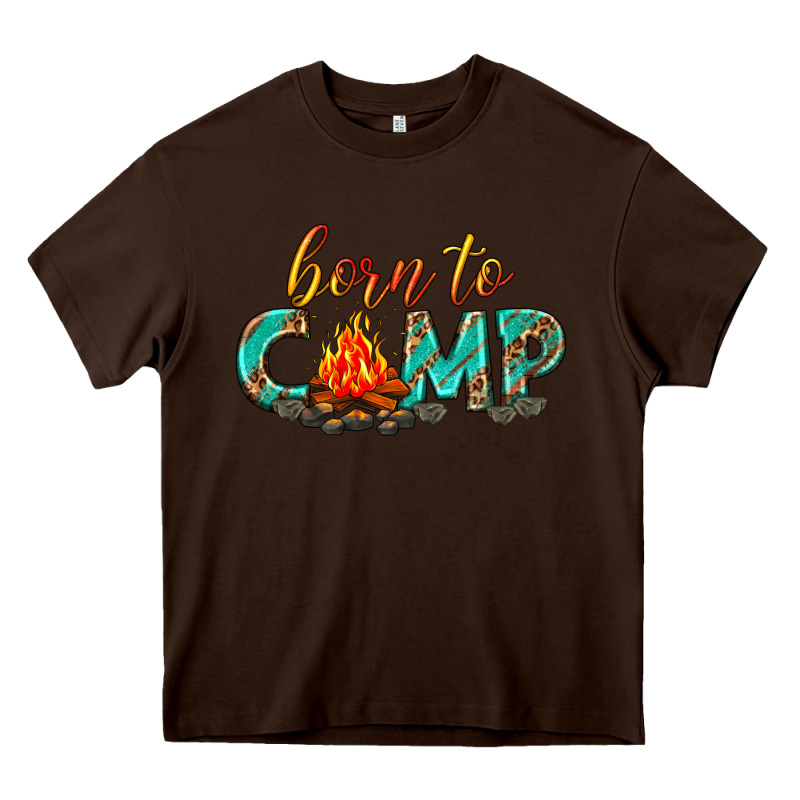 Born To Camp Heavy Core Tee by texasbilliewilder | Teevron
