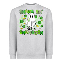 Heather Grey shake em' like a shamrock Heavyweight Sweatshirt - Artiststas