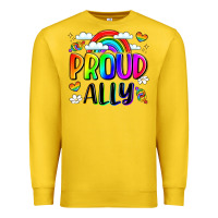 Lemon proud ally Premium Sweatshirt - LillyAllenDesigns
