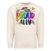 Proud Ally Premium Sweatshirt | Teevron