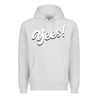 Dove Grey YEES! Premium Hoodie - Bettercallsaul