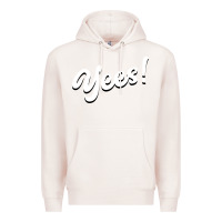 Pale Pink YEES! Premium Hoodie - Bettercallsaul