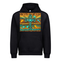 Black western cross Urban Hoodie - TumblerDesignByShophia