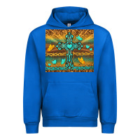 Cobalt western cross Urban Hoodie - TumblerDesignByShophia