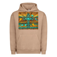 Pigment Burro western cross Urban Hoodie - TumblerDesignByShophia