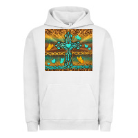 Pigment Lunar Rock western cross Urban Hoodie - TumblerDesignByShophia