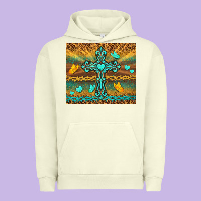 Western Cross Urban Hoodie Designed By Tumblerdesignbyshophia
