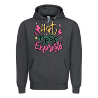 Smoke hot mess express Zipper Hoodie - MaliasSmallBusiness