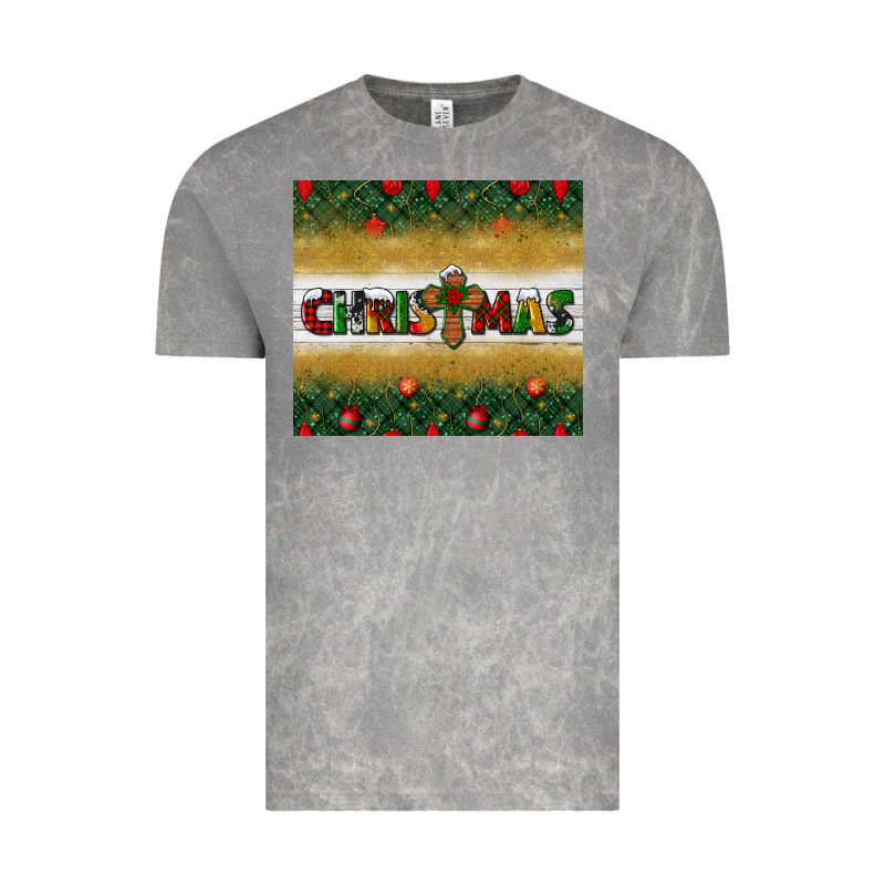 Christmas With Cross Vintage Tee by BundleAndBundleShop | Teevron