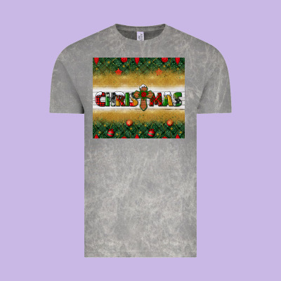 Christmas With Cross Vintage Tee Designed By Bundleandbundleshop