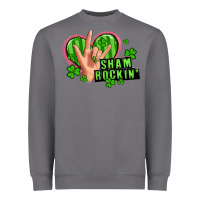 Storm shamrockin' rock n roll female hand Heavyweight Sweatshirt - Artiststas