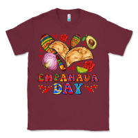 Burgundy empanada day Classic Tee - AdoDesignShop