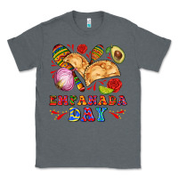Charcoal Heather empanada day Classic Tee - AdoDesignShop