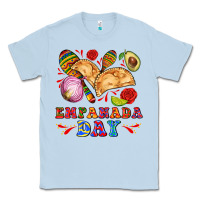 Dusty Blue empanada day Classic Tee - AdoDesignShop