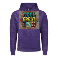 Cloud Purple reel great dad Vintage Hoodie - HRA Design Shop