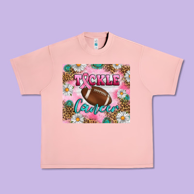 Breast Cancer  Tackle Cancer Tumbler Urban Heavy Tee Designed By Artiststas