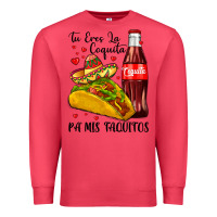 Cardinal tu eres la coquita pa mis taquitos Premium Sweatshirt - LillyAllenDesigns