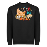 Black local egg dealer Heavyweight Sweatshirt - Artiststas