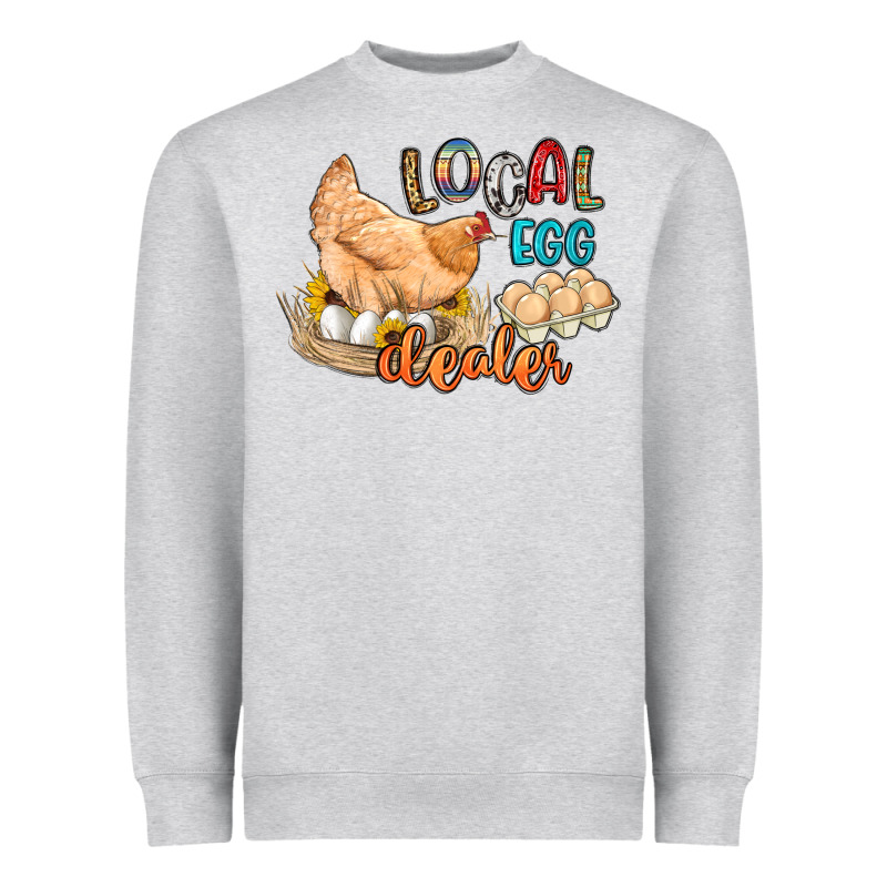 Local Egg Dealer Heavyweight Sweatshirt by Artiststas | Teevron