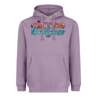 Lavender Lgbtq Choose Kindness With Heart And Peace Heavyweight Hoodie - BundleAndBundleShop