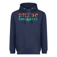 Navy Lgbtq Choose Kindness With Heart And Peace Heavyweight Hoodie - BundleAndBundleShop