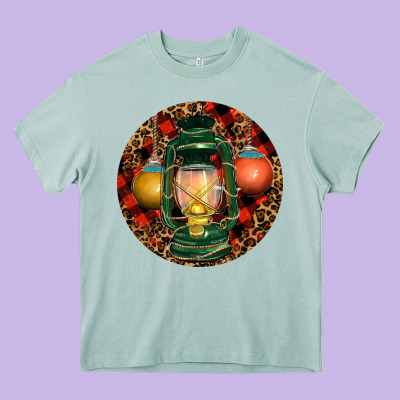 Xmas Lantern Christmas Heavy Core Tee Designed By Ranaportraitstore