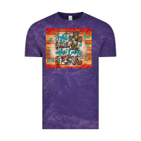 Cloud Purple just a girl who loves jesus Vintage Tee - JahusDesignShop