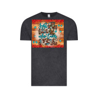 Vintage Black just a girl who loves jesus Vintage Tee - JahusDesignShop