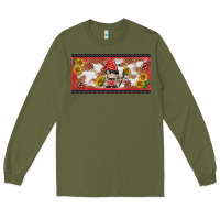 Army Green ladybug gnomies license plate template Long Sleeve Tee - BarkalooDesign