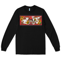 Black ladybug gnomies license plate template Long Sleeve Tee - BarkalooDesign