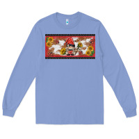 Colony Blue ladybug gnomies license plate template Long Sleeve Tee - BarkalooDesign