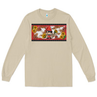 Mushroom ladybug gnomies license plate template Long Sleeve Tee - BarkalooDesign