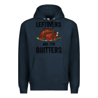 Navy Leftovers Are For Quitters Premium Hoodie - Bettercallsaul
