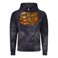 Cloud Black tis the season to be basic Vintage Hoodie - RacoonDesign
