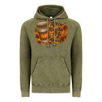 Vintage Olive tis the season to be basic Vintage Hoodie - RacoonDesign