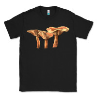 Black Lactarius Rufus Mushroom Illustrations Classic Tee - LillyAllenDesigns